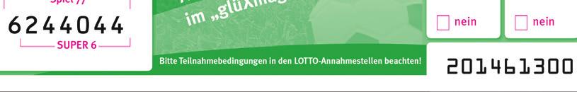 Man kann bis zu 12 Spielfelder pro Schein ausfüllen, bei mindestens 3 richtig getippten Spielen (Zahlen) in einem Spielfeld hat man gewonnen.