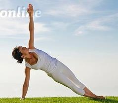 Alternative schwieriger 1 Yoga Seitstütz : Beine und Oberkörper anheben Wichtig: Aus