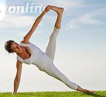 Alternative schwieriger 2 Yoga Seitstütz : Beine und Oberkörper anheben Wichtig: Aus