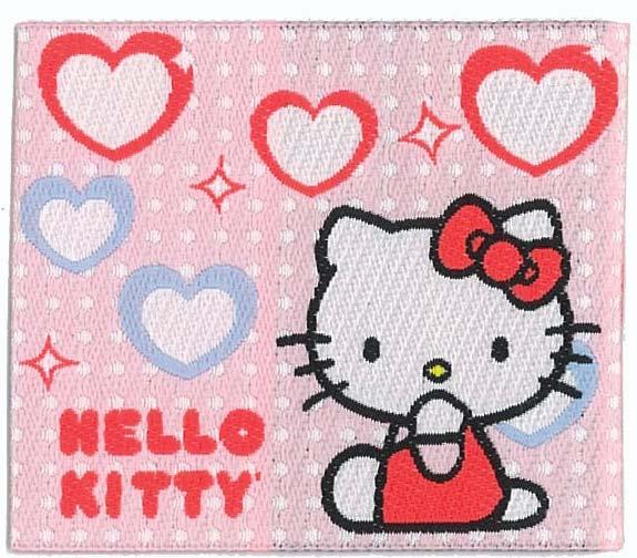 W 06051 * Applikation Hello Kitty VE: 5 Karte Display-Stick Diese
