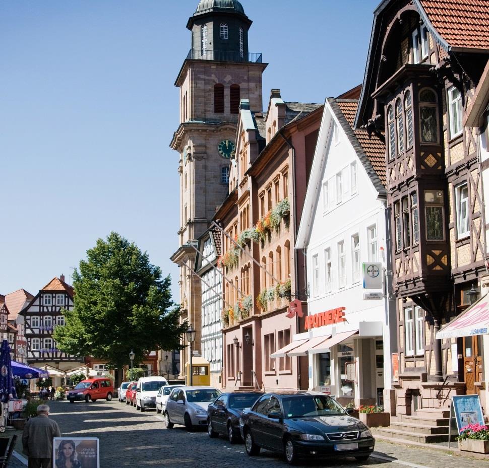 gefolgt vom Einzelhandel und dem Freizeitangebot. Der Sieger unserer Größenklasse, die historische Stadt Quedlinburg punktet mit ihren Reizen.