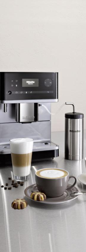 Zubehör für Kaffeevollautomaten Latte macchiato und Cappuccino wann immer Sie wollen Für seidig, cremigen Milchschaum Für die Zubereitung von perfektem, seidig cremigen Milchschaum ist der