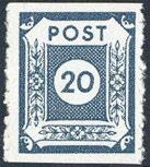 Linienzähnung 11 des Postamts Coswig, tadellos postfrisch.
