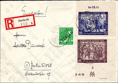 512 BERLIN 9115 84 Pfg., EF auf tadellosem R-Brief von Berlin nach List (Sylt), sign. Lippschütz BPP.