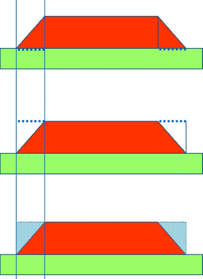 Arnold Wiemers / Ilfa GmbH Ätzfuß (~ Leiterbahn Unten) Der Ätzfuß ist der von einer eingeschriebenen rechteckigen Leiterbildstruktur