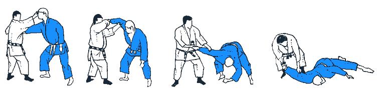 Kodokan Goshin jutsu Die Kata, bestehend aus 21