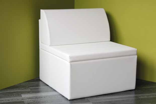 Lounge Hocker Grand in Weiß Diese Hocker im Großformat können entweder als unabhängige Sitzmöglichkeit dienen, oder auch mit unseren edlen Lounge Sesseln kombiniert werden.