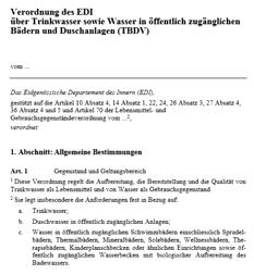 Legionellosen-Inzidenz Schweiz (Fälle/100 000 Einwohner) Quelle: BAG-Statistik 5 4 3 2 1 0 7 Neue Trink-, Bade- und