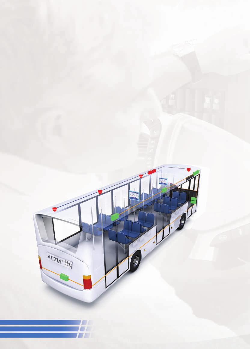ACTIA - Bordlösungen ACTIA - ein globales Angebot für Stadt- und Reisebusse Instrumente und