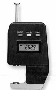 EUR Digitales Messgerät für Platten und Folien 50 mm / 2 inch A 624.203 119,0 80 mm / 3 inch A 624.