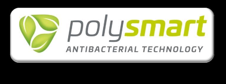 Produkte - Polysmart neueste Entwicklung der ACR GmbH Material weist eine natürliche antibakterielle Wirkung auf Material