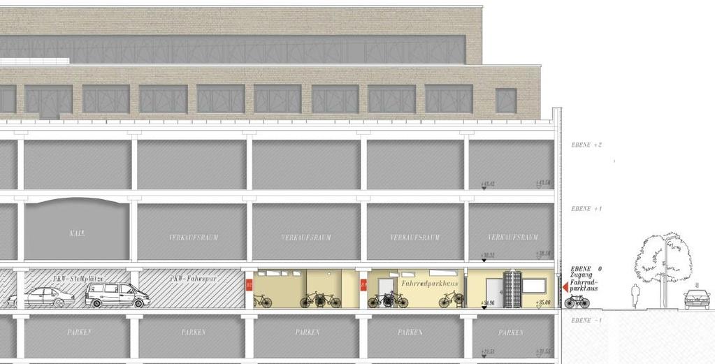 Radstation am Hauptbahnhof Im Jahr