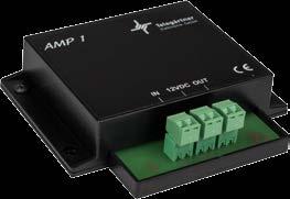 601457 Audioverstärker AMP 1 Der Audioverstärker AMP 1 verstärkt das Lautsprechersignal der DoorLine TS2 a/b oder TS4 a/b.