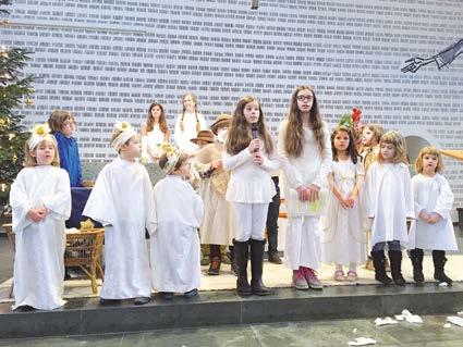 Januar probt Kantorin Lea Marie Lenart Neues: Im Singspiel Franziskus erzählen die Chorkinder von 4-12 Jahren singend aus dem Leben des Heiligen Franz von Assisi.