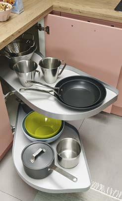 Mehr Farbe für die moderne Küche > Kühlschrank Ohne Geschirrspüler, Dekoration und Armatur.