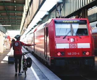 Mobilität Die Bahn hat die Nachtzugverbindungen reduziert. In Baden-Württemberg existieren 22 Regelungen für die Mitnahme von Fahrrädern im Schienennahverkehr. einer speziellen Tasche darf mit.