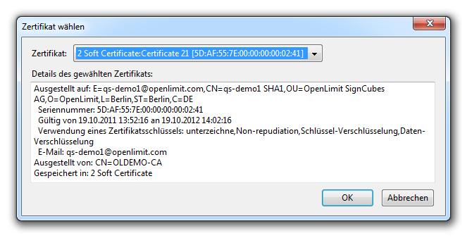 sein muss. Falls eines dieser Zertifikate nicht im Zertifikatsspeicher vorliegt, mü ssen Sie dieses manuell installieren (siehe ggf. 3.2.1 Installation einer CA auf dem System).