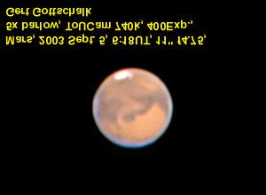 Mars Single AVI video frame