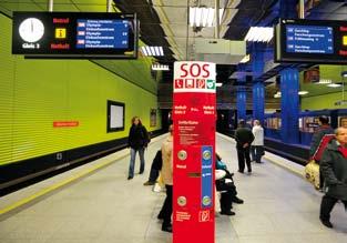 Die MVG und die vier Netzbetreiber Vodafone, T-Mobile, E-Plus und Telefónica O2 Germany geben im U-Bahnhof Marienplatz grünes Licht für die offizielle Inbetriebnahme der ersten Ausbaustufe.