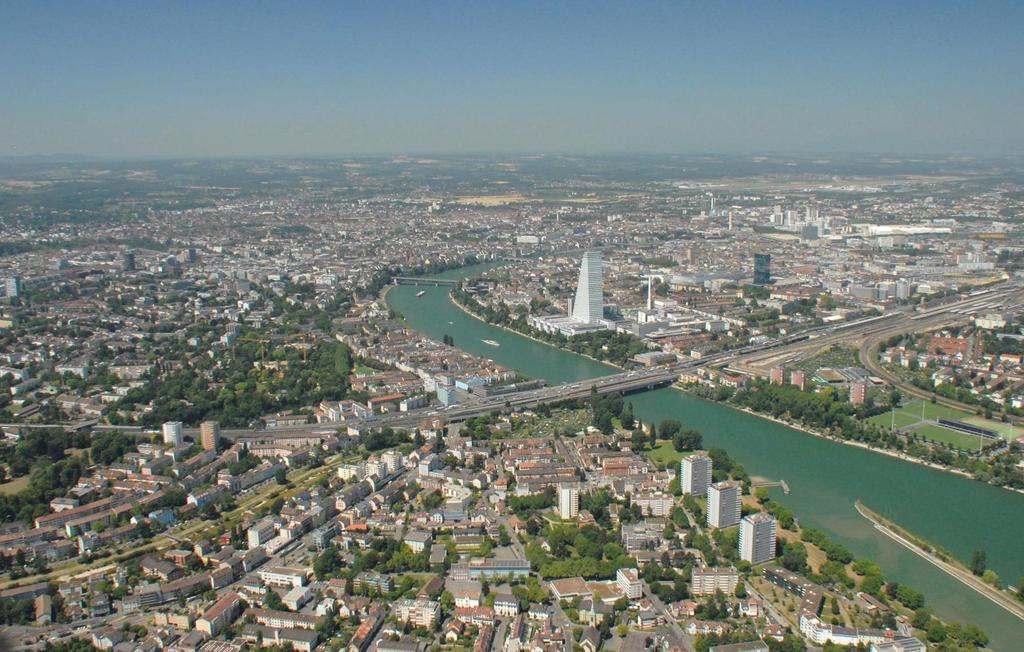Basel: dicht bebaut, eng