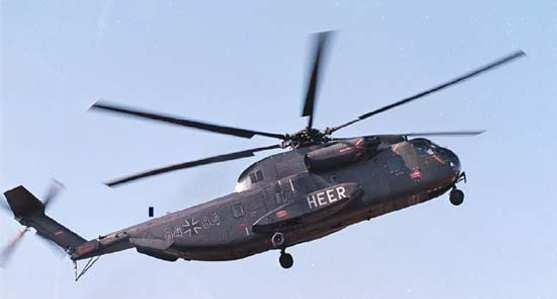 Bundeswehr Die Bundeswehr verfügt über Hubschrauber vom Typ BELL UH-1D und Sikorsky CH-53 G (Transporthubschrauberregiment 15 in Rheine und Transporthubschrauberregiment 25 in