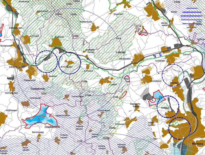 Fledermäuse und Windenergienutzung Ergebnis (Karte 11 zum