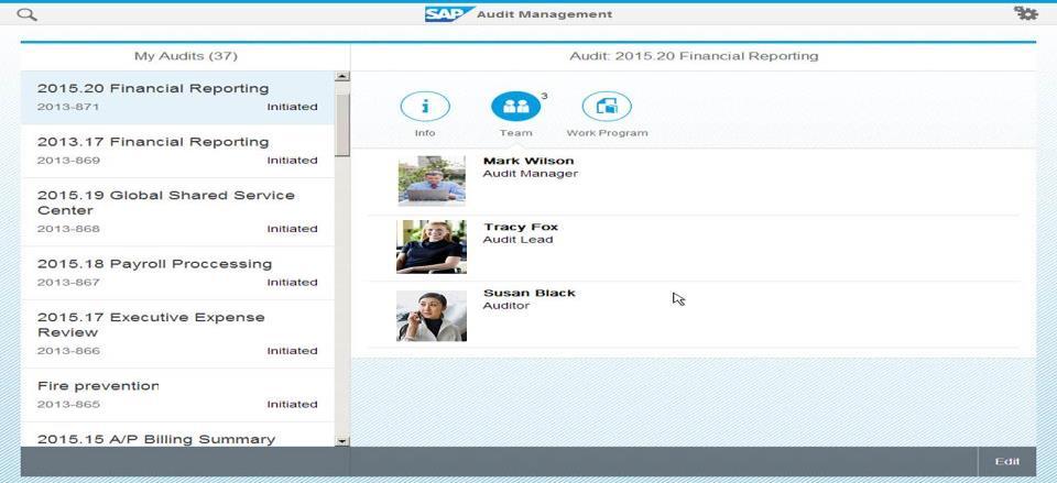 SAP Audit Management Monitoring der gefundenen Schwachstellen SAP HANA Erstellung eines flexiblen Audit-