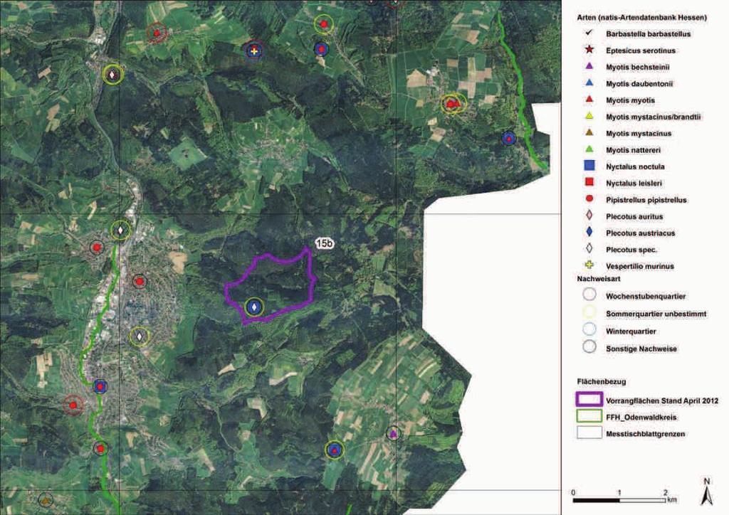Potentialabschätzung Windkraftvorrangflächen Odenwaldkreis,