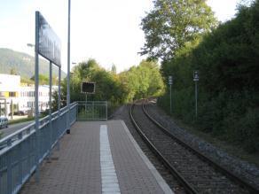 Verlängerung des Bahnsteigs