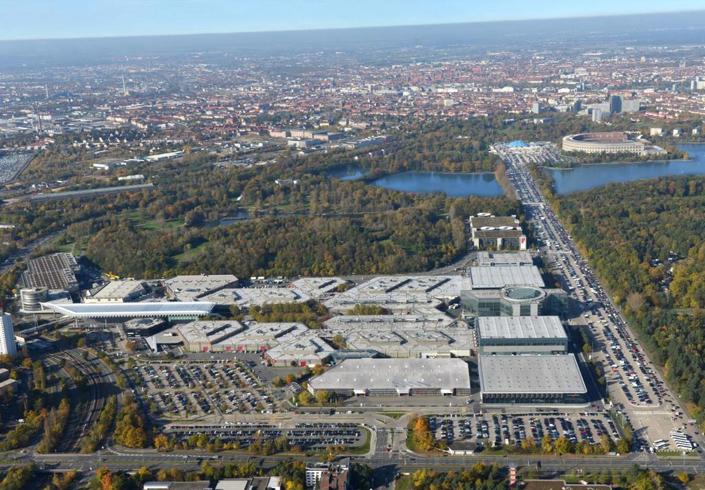 Der Messeplatz Nürnberg 170.000 m² Ausstellungsfläche die Plattform für Geschäftserfolge Rund 28.