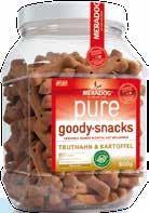 goody snacks TRUTHAHN & KARTOFFEL Ergänzungsfuttermittel für Hunde.