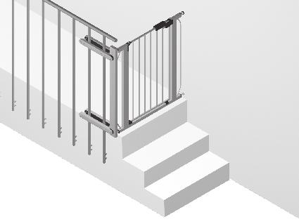 Die Y-Spindel ermöglicht die Befestigung des Klemmgitters an runden Treppengeländer- Streben von 0 80 mm Durchmesser. Klemmbrett Art. Nr. 46906 Information Passend für alle Klemm- und Schraubgitter.