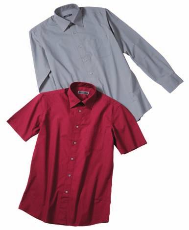 JN 191 Men's Shirt Classic Fit Long Langärmeliges, modisches Businesshemd für Herren JN 192 Men's Shirt Classic Fit Short