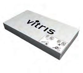 1 Vitris Portavant 60 Profile Vitris Portavant 60, Laufschiene für 616015 Wandmontage, 4996 mm Lager- & Fixlänge LM Edelstahleffekt Vitris Portavant 60, Laufschiene für 616025 Deckenmontage, 4996 mm