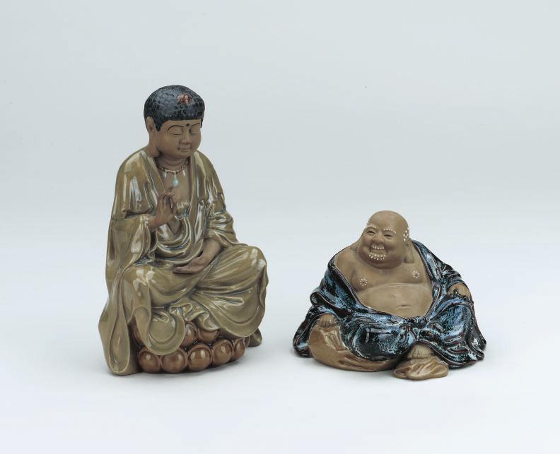 Traditionelle chinesische Figuren aus Keramik Nr.