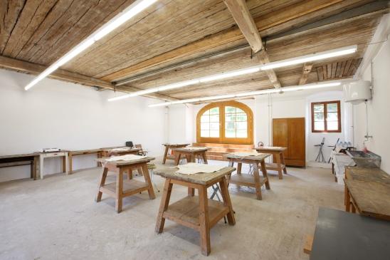 ... unsere Ateliers Keramikraum Fläche: 74 m²-