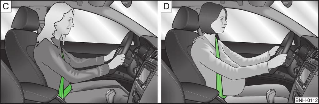 Auch für Mitfahrer auf dem Rücksitz ist es wichtig, sich anzugurten, ansonsten könnten diese bei einem Unfall unkontrolliert durch das Fahrzeug geschleudert werden.