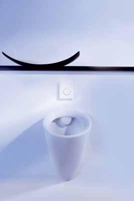 TECE-Betätigungsplatten für WC und Urinal Exklusiv für den TECE-Spülkasten Dank der besonderen Konstruktion des Spülkastens sind die WC-Betätigungen von TECE relativ klein.