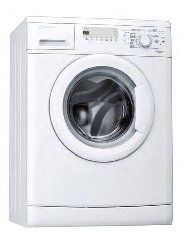 Maße in cm (H/B/T): 84x60x55 Waschmaschine freistehend 15 Programme &