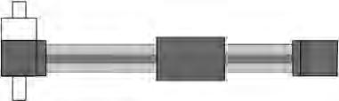 Zahnriemenzylinder Übersicht Zubehör Luftanschlüsse Der Zylinder wird mit drei Luftanschlüssen ausgeliefert.