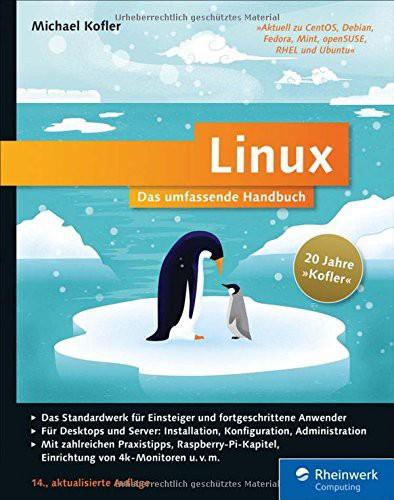 über Webseite Linux: Das umfassende Handbuch (Kofler) Rheinwerk