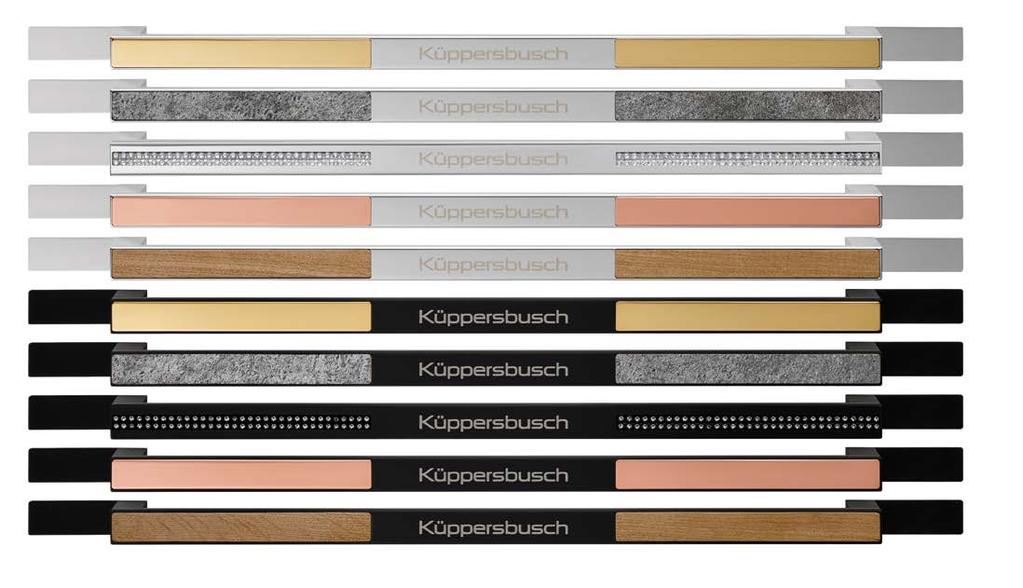 Kochfelder ConceptLine Shade of Grey Kompaktgeräte Backöfen / Herd Kühl-/Gefrierschränke Produkt- Highlights Design-Kits INDIVIDUAL PLUS Griff Zub.-Nr.