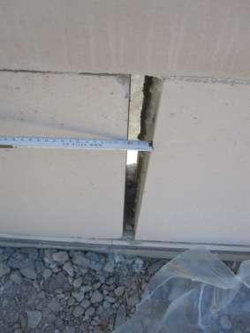 Mauern Verarbeitungsrichtlinien werden häufig übergangen, denn ab einer Fugenbreite größer 2cm sollen