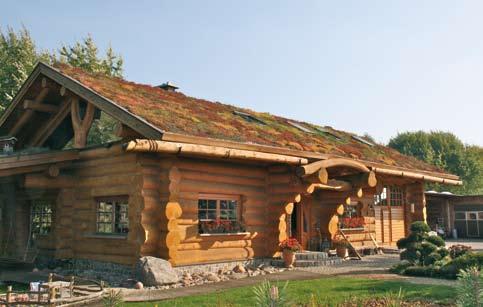 MehrerBlockhaus kanadische Holzhäuser ökologisch gebaut Firmensitz Herr Mehrer bei der Arbeit Christian Mehrer, der Eigentümer des Unternehmens MehrerBlockhaus, ist seit seinem Forststudium zwischen