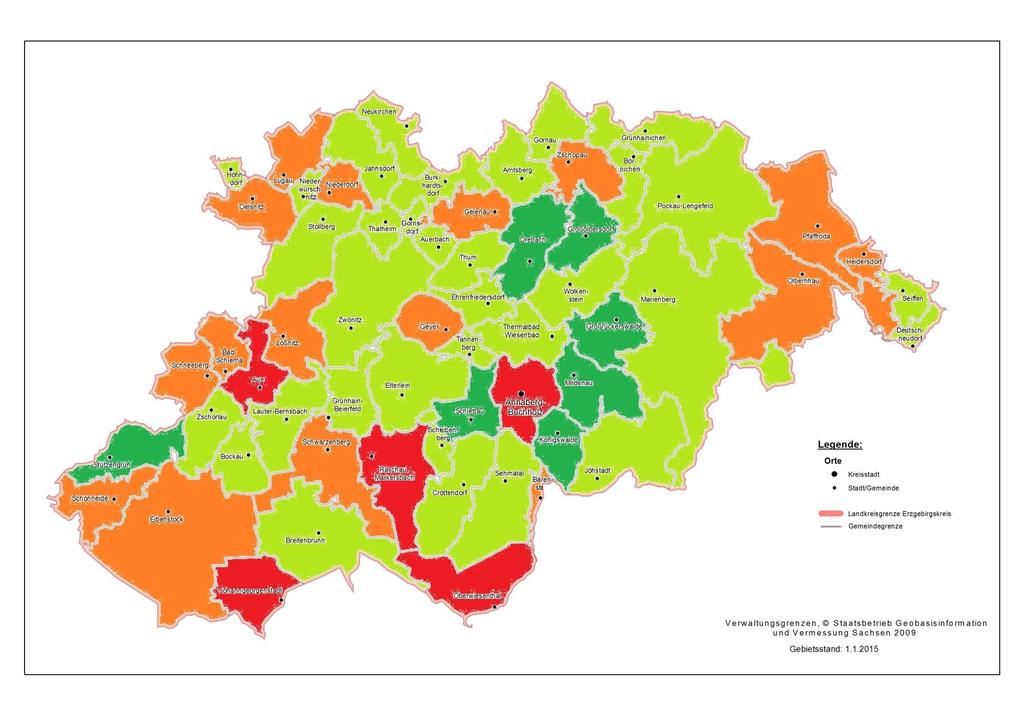 Abbildung 9 Regionaler Belastungsindex, 2013 24 Bevölkerungsstruktur des