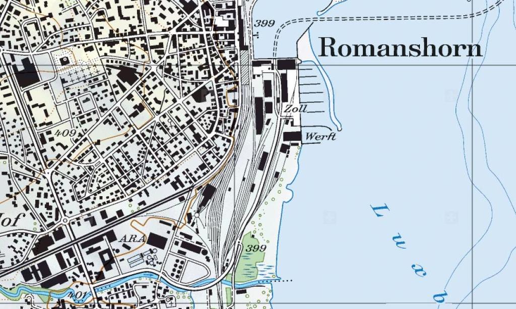 Lageplan Hafen Werft