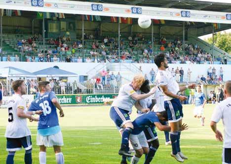 SV Arminia Hannover: Allez les bleus die Blauen Mit einem packenden Saisonfinish haben sich die Blauen vom Bischofsholer Damm für eine weitere Saison in Niedersachsens höchster Spielklasse, der