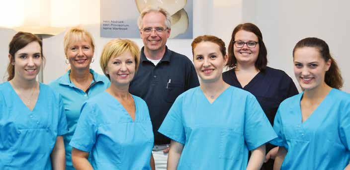 Unterstützt wird Dr. Ostermann bei seiner Arbeit durch ein herzliches und motiviertes Team. 18 Lebensart Südstadt Zahnarztpraxis Dr.