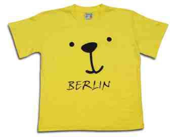 Fashion / Textilien Kids T-Shirt Bärchen gelb Material: 00 % Baumwolle 0 g/m² Rundhalsausschnitt, Doppelnähte, Babygrößen 6-9 mit Knopfleiste am Kragen Gr. 6 00-60 Gr. 7 00-60 Gr. 86 00-60 Gr.