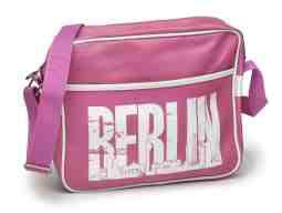 Metallfüße 00-600 00-605 50 795 5 Retrotasche BERLIN Skyline weiß-pink Maße: x 6 x cm